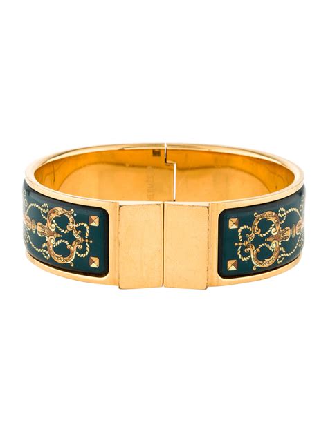 ebay hermes bracelet enamel|vintage hermes enamel bracelet.